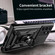 Samsung Galaxy S23 Ultra 5G Sliding Camera Cover Design TPU+PC Phone Case - Black