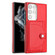 Samsung Galaxy S23 Ultra Shockproof Leather Phone Case with Card Holder - Red