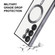 Samsung Galaxy S23 Ultra 5G ENKAY Electroplated MagSafe Shockproof TPU Phone Case with Lens Film - Silver