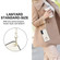Samsung Galaxy S23 5G Ring Holder RFID Card Slot Phone Case - Beige