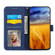 Samsung Galaxy S23 5G Dierfeng Dream Line TPU + PU Leather Phone Case - Blue
