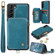 Samsung Galaxy S23 5G CaseMe C20 Multifunctional RFID Leather Phone Case - Blue
