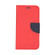 Samsung Galaxy S23 5G Mercury Contrast Color Splicing Leather Phone Case - Red