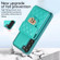 Samsung Galaxy S23 5G Card Slot Leather Phone Case - Mint Green