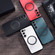 Samsung Galaxy S23 5G Cloth Texture PU MagSafe Magnetic Phone Case - White