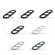 Samsung Galaxy S23 5G Aurora Series Lens Protector + Metal Frame Phone Case - Silver