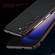 Samsung Galaxy S23 5G Aurora Series Lens Protector + Metal Frame Phone Case - Silver