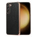 Samsung Galaxy S23 5G Crocodile Texture Genuine Leather Nano Electroplating Phone Case - Black