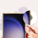 Samsung Galaxy S23 5G GKK Electroplating Fabric Phone Case - Black