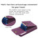 Samsung Galaxy S23 5G Vertical Metal Buckle Wallet Rhombic Leather Phone Case - Dark Purple