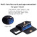 Samsung Galaxy S23 5G Horizontal Metal Buckle Wallet Rhombic Leather Phone Case - Black