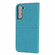 Samsung Galaxy S23 5G Woven Texture Stitching Magnetic Leather Phone Case - Blue