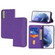 Samsung Galaxy S23 5G Woven Texture Stitching Magnetic Leather Phone Case - Purple