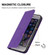 Samsung Galaxy S23 5G Woven Texture Stitching Magnetic Leather Phone Case - Purple