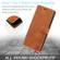 Samsung Galaxy S23 5G Skin Feel RFID Blocking Leather Phone Case - Brown
