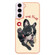 Samsung Galaxy S23 5G Electroplating Marble Dual-side IMD Phone Case - Lucky Dog