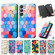 Samsung Galaxy S23 5G CaseNeo Colorful Magnetic Leather Phone Case - Colorful Cube