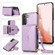 Samsung Galaxy S23 5G Cross-body Wallet Card Bag Leather Phone Case - Purple