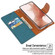 Samsung Galaxy S23 5G GOOSPERY CANVAS DIARY Fabric Texture Flip Leather Phone Case - Green