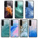 Samsung Galaxy S23 5G Marble Pattern Glass Phone Case - Blue Ocean