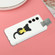 Samsung Galaxy S23 5G 3D Lying Cartoon TPU Shockproof Phone Case - Little Black Cat