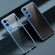 Samsung Galaxy S23 5G SULADA Shockproof Plating TPU Transparent Phone Case - Blue