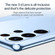 Samsung Galaxy S23 5G SULADA Shockproof Plating TPU Transparent Phone Case - Blue