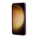 Samsung Galaxy S23 5G Horizontal Card Bag Ring Holder Phone Case with Dual Lanyard - Dark Purple