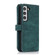 Samsung Galaxy S23 5G Dream 9-Card Wallet Zipper Bag Leather Phone Case - Green