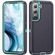 Samsung Galaxy S23 5G Life Waterproof Rugged Phone Case - Dark Blue + Light Blue