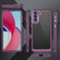 Samsung Galaxy S23 5G PC + TPU Phone Case with Lens Film - Light Purple