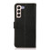 Samsung Galaxy S23 5G KHAZNEH Side-Magnetic Litchi Genuine Leather RFID Phone Case - Black