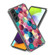 Samsung Galaxy S23 5G Colored Drawing Clear TPU Phone Protective Case - Color Hexagon