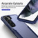 Samsung Galaxy S23 5G Pioneer Armor PC + TPU Phone Case - Blue