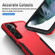 Samsung Galaxy S23 5G Pioneer Armor PC + TPU Phone Case - Red Black Samsung Galaxy S23 5G Pioneer Armor PC + TPU Phone Case - Red Black