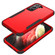 Samsung Galaxy S23 5G TPU + PC Shockproof Phone Case - Red+Black