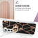 Samsung Galaxy S23 5G Splicing Marble Flower IMD TPU Phone Case with Ring Holder - Black Flower