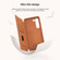 Samsung Galaxy S23 5G NILLKIN QIN Series Pro Sliding Camera Cover Design Leather Phone Case - Brown