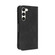 Samsung Galaxy S23 5G Skin Feel Calf Texture Card Slots Leather Phone Case - Black