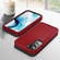 Samsung Galaxy S23 5G Life Waterproof Rugged Phone Case - Red + Black