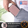 Samsung Galaxy S23 5G Grid Texture Card Bag Phone Case with Lanyard - Rose Gold