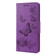 Samsung Galaxy S23 5G Butterfly Embossed Horizontal Flip Leather Phone Case - Purple