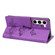 Samsung Galaxy S23 5G Butterfly Embossed Horizontal Flip Leather Phone Case - Purple