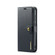 Samsung Galaxy S23 5G DG.MING Crazy Horse Texture Detachable Magnetic Leather Case - Black