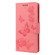 Samsung Galaxy S23 5G Butterfly Embossed Horizontal Flip Leather Phone Case - Pink