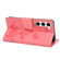 Samsung Galaxy S23 5G Butterfly Embossed Horizontal Flip Leather Phone Case - Pink