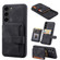 Samsung Galaxy S23 5G Skin Feel Dream Anti-theft Brush Shockproof Portable Skin Card Bag Phone Case - Black