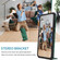 Samsung Galaxy S23 5G Stereoscopic Holder Sliding Camshield Phone Case - Dark Green