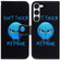 Samsung Galaxy S23 5G Coloured Drawing Flip Leather Phone Case - Anger