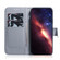 Samsung Galaxy S23 5G Coloured Drawing Flip Leather Phone Case - White Wolf